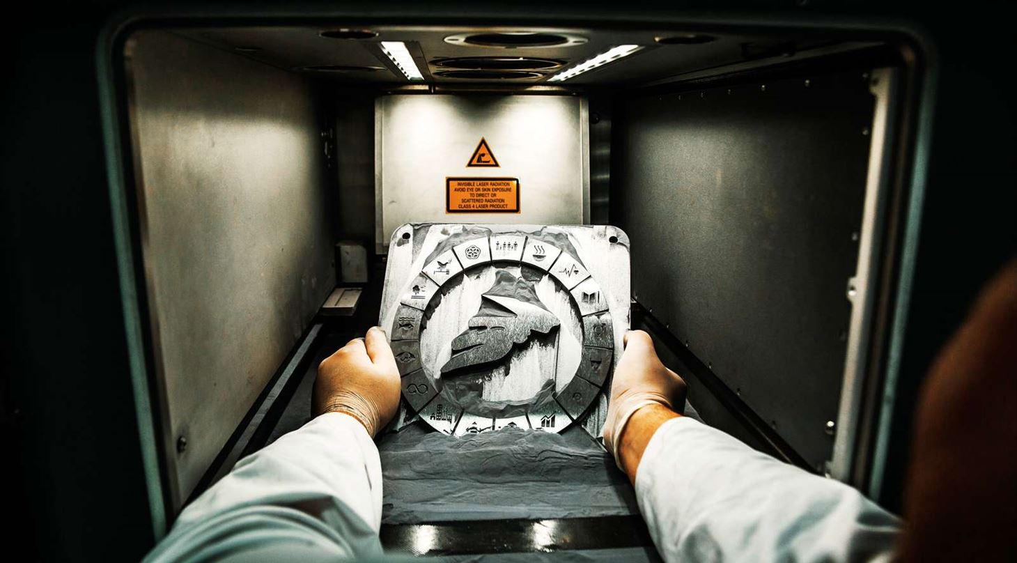 3D-print platform med FN's verdensmål i metal